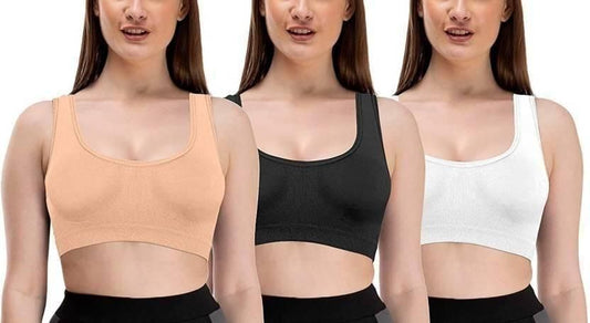 Womens Multicolor Air Bra (Pack of 4)