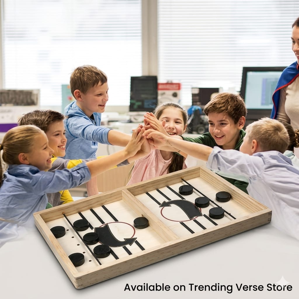 Best Learning House String Hockey Table Board Game, Fastest Finger Games,