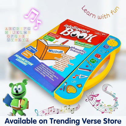 Interactive Children Book -Musical English Educational Phonetic Learning Book