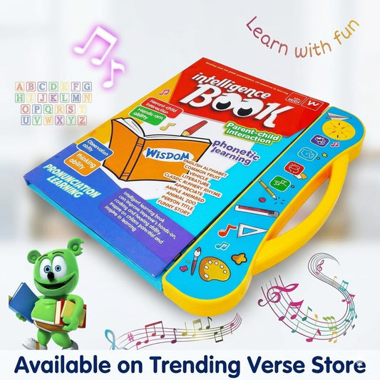 Interactive Children Book -Musical English Educational Phonetic Learning Book